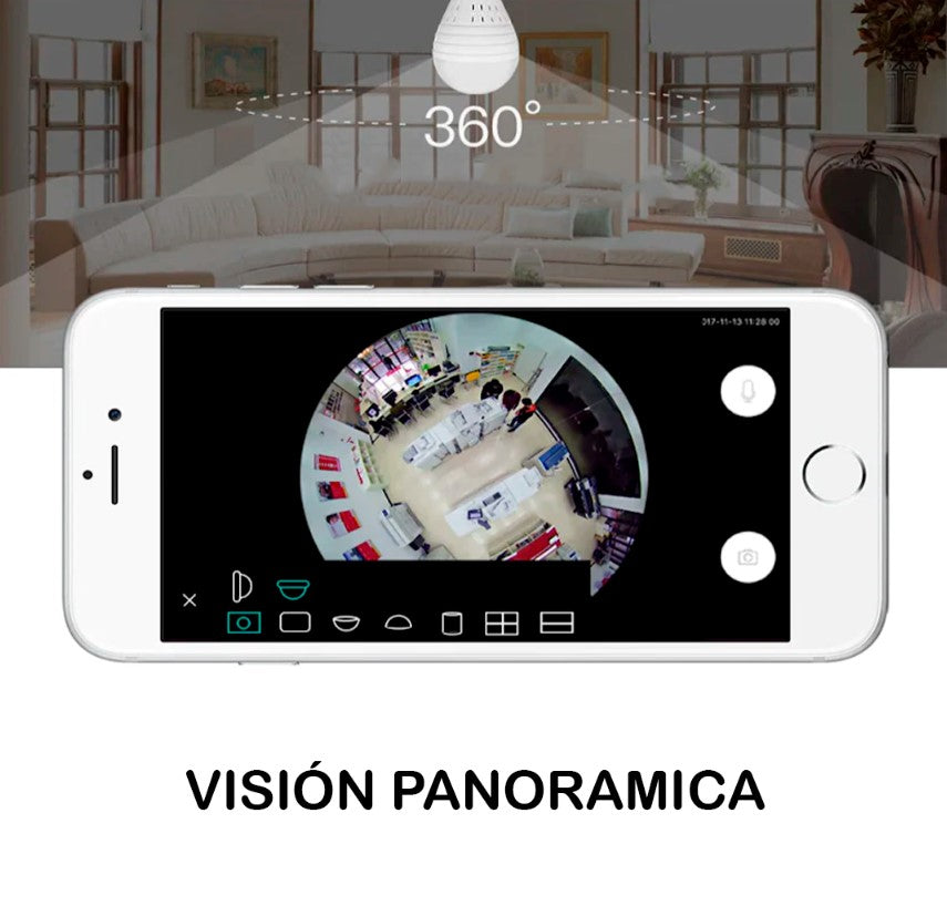 NUEVA CÁMARA BOMBILLO WIFI