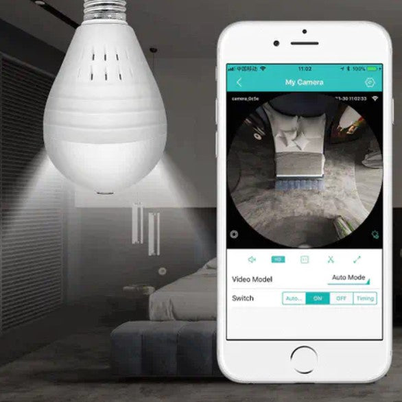 NUEVA CÁMARA BOMBILLO WIFI