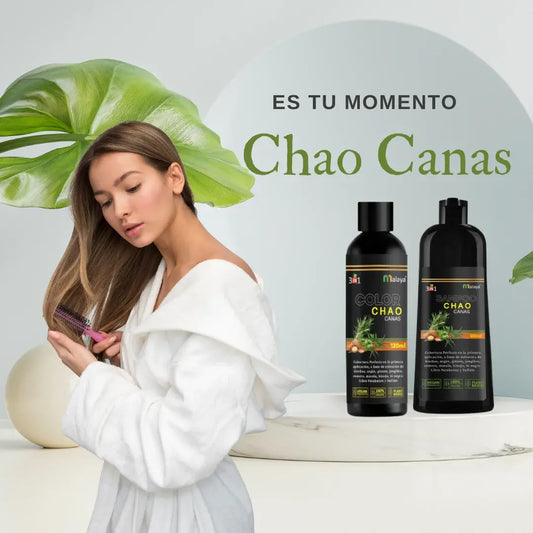 SHAMPOO CHAO CANAS +TRATAMIENTO - 50% OFF